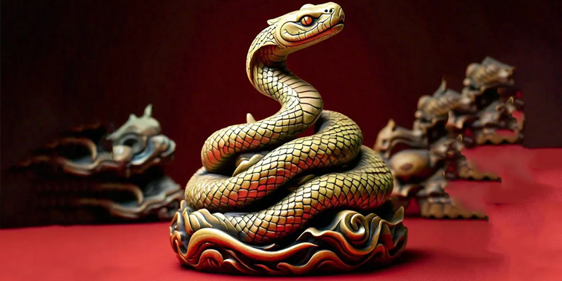 dragon de madera